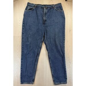 Vintage Levi's Womens Jeans 22W  (40x30.5) Blue Relaxed Fit Tapered Orange Tab